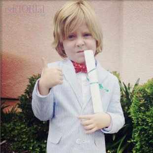 Tori Spelling Shares Liam McDermott's Preschool Graduation