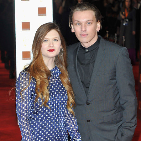 Bonnie Wright and Jamie Campbell-Bower Split