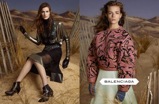 Balenciaga Fall 2012 Ad Campaign