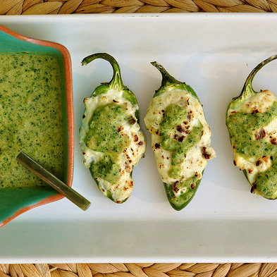 Grilled & Stuffed Jalapeños Grilled & Stuffed Jalapeños