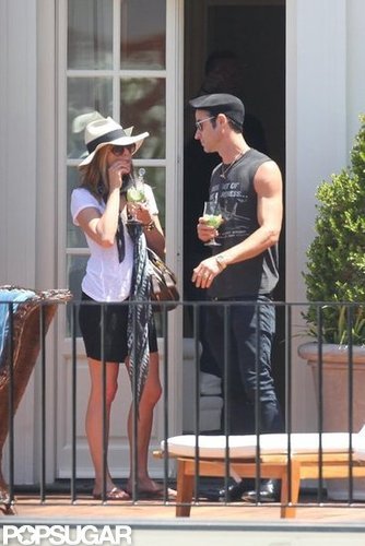 Jennifer Aniston Flaunts Bikini Body and Shows PDA With Shirtless Justin Jennifer Aniston Flaunts Bikini Body and Shows PDA With Shirtless Justin
