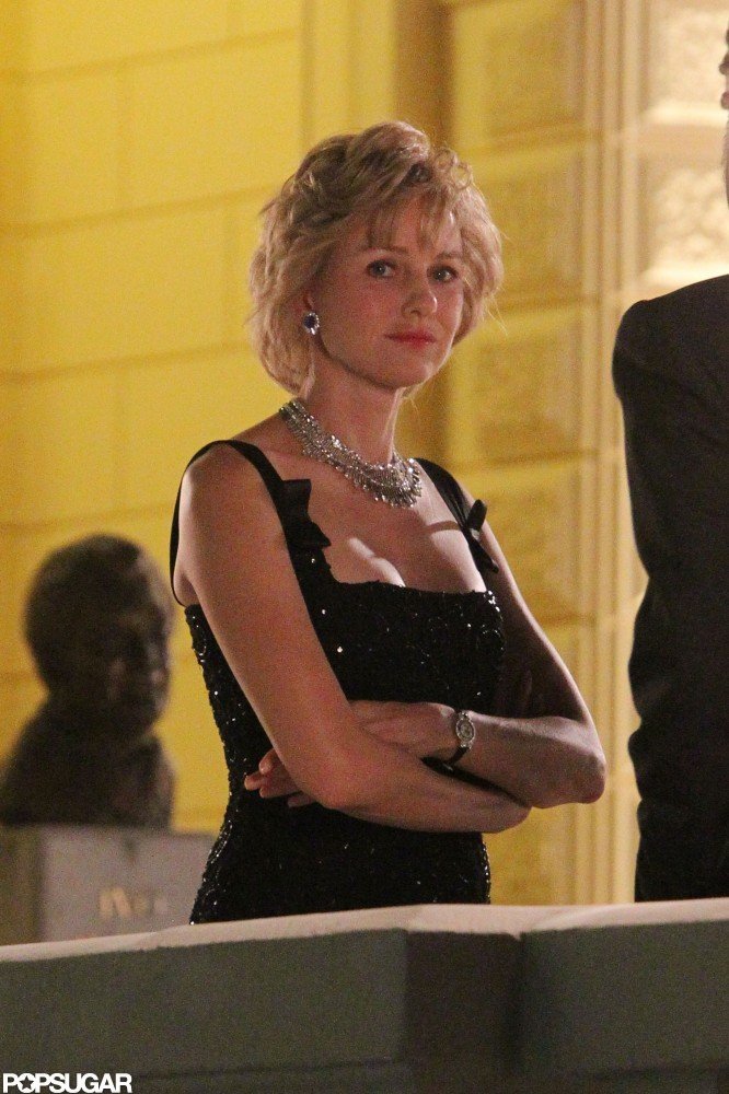 Naomi Watts channeled Princess Diana. Naomi Watts channeled Princess Diana.