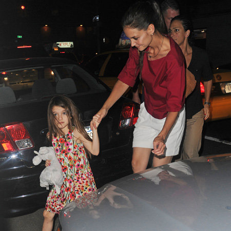 Katie Holmes and Suri Cruise Pictures Getting Ice Cream in NYC After Tom Cruise Divorce News