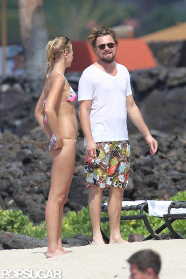 Leonardo DiCaprio celebrated Fourth of July with Erin Heatherton in Hawaii.
Leonardo DiCaprio celebrated Fourth of July with Erin Heatherton in Hawaii.