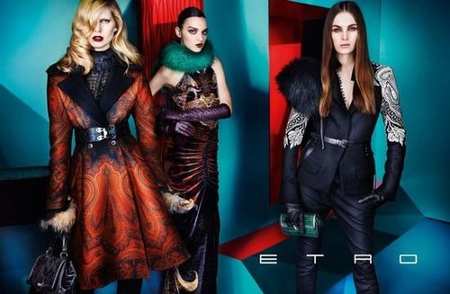 Etro Fall 2012 Ad Campaign Etro Fall 2012 Ad Campaign