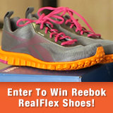 Enter to Win a Pair of Reebok RealFlex Transition Training Shoes! Enter to Win a Pair of Reebok RealFlex Transition Training Shoes!