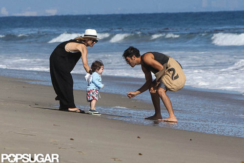 Rachel Zoe and a friend took Skyler to the beach in Malibu, where he showed off his walking skills.
Rachel Zoe and a friend took Skyler to the beach in Malibu, where he showed off his walking skills.