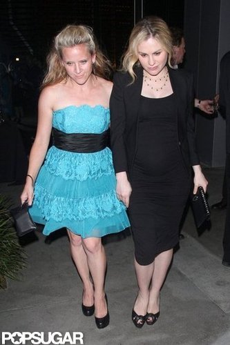 Anna Paquin wore all black while attending the True Blood wrap party.
Anna Paquin wore all black while attending the True Blood wrap party.