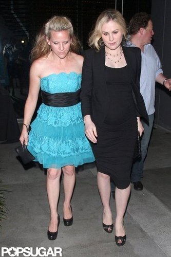 A very pregnant Anna Paquin was spotted on her way out of BOA Steakhouse in West Hollywood.
A very pregnant Anna Paquin was spotted on her way out of BOA Steakhouse in West Hollywood.
