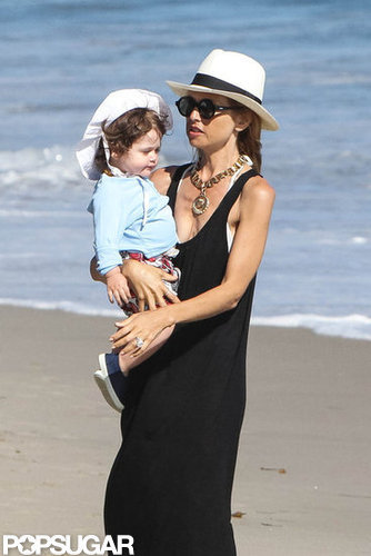 Rachel Zoe took Skyler to the beach in Malibu.
Rachel Zoe took Skyler to the beach in Malibu.