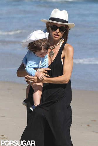Rachel Zoe and Skyler spent the day at the beach in Malibu.
Rachel Zoe and Skyler spent the day at the beach in Malibu.