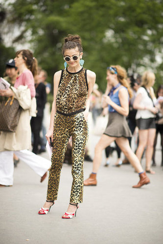 This is the proof that you shouldn't shy away from bold prints or accessories — this leopard-print ensemble only looks cooler with bold jewels and cool shades.
Photo courtesy of Adam Katz Sinding
This is the proof that you shouldn't shy away from bold prints or accessories — this leopard-print ensemble only looks cooler with bold jewels and cool shades.
Photo courtesy of Adam Katz Sinding