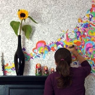Chalkboard Paint Wall Calendar