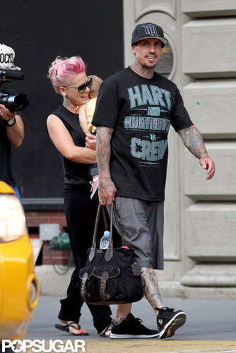 Carey Hart and Pink took Willow to NYC.
Carey Hart and Pink took Willow to NYC.