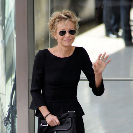 Nora Ephron Memorial Service Celebrity Pictures of Meg Ryan, Jon Hamm, Tom Hanks and More