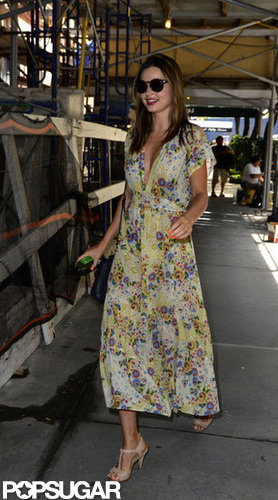Miranda Kerr Keeps Cute Flynn Close and Showcases Two Sweet, Summery Looks Miranda Kerr Keeps Cute Flynn Close and Showcases Two Sweet, Summery Looks