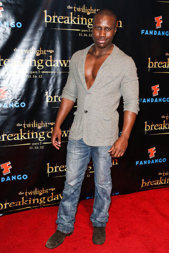 Amadou Ly attended the Breaking Dawn Part 2 party at Comic-Con.
Amadou Ly attended the Breaking Dawn Part 2 party at Comic-Con.