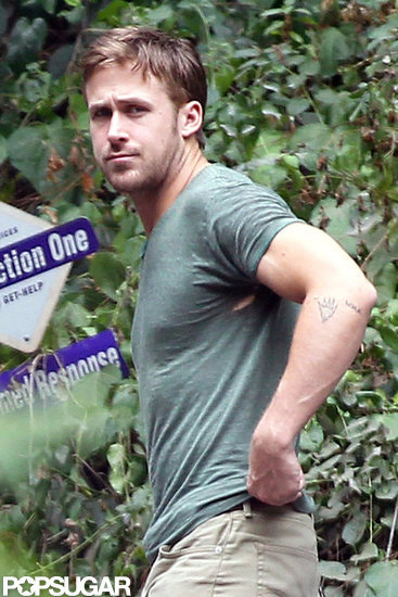 Ryan Gosling took care of LA business. Ryan Gosling took care of LA business.