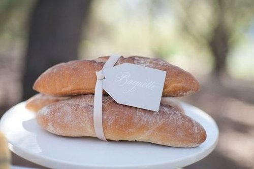 Baguettes
Photo by Michael and Anna Costa via Style Me Pretty
Baguettes
Photo by Michael and Anna Costa via Style Me Pretty