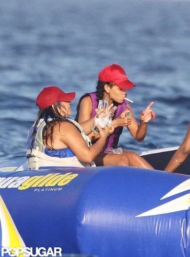 Bikini-Clad Rihanna Lets Loose on a Luxury Cruise Bikini-Clad Rihanna Lets Loose on a Luxury Cruise