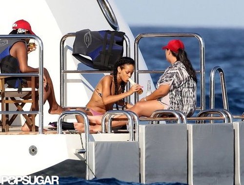 Bikini-Clad Rihanna Lets Loose on a Luxury Cruise Bikini-Clad Rihanna Lets Loose on a Luxury Cruise