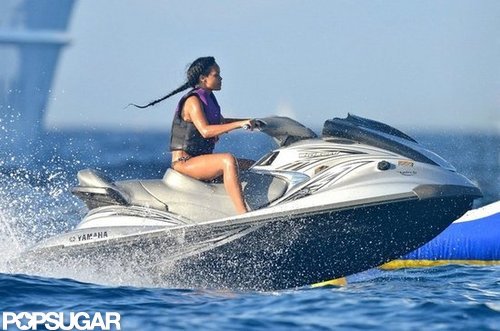 Bikini-Clad Rihanna Lets Loose on a Luxury Cruise Bikini-Clad Rihanna Lets Loose on a Luxury Cruise