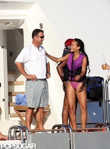 Bikini-Clad Rihanna Lets Loose on a Luxury Cruise Bikini-Clad Rihanna Lets Loose on a Luxury Cruise