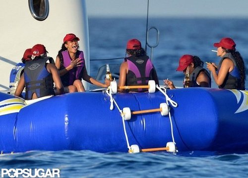 Bikini-Clad Rihanna Lets Loose on a Luxury Cruise Bikini-Clad Rihanna Lets Loose on a Luxury Cruise