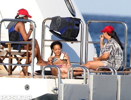 Bikini-Clad Rihanna Lets Loose on a Luxury Cruise Bikini-Clad Rihanna Lets Loose on a Luxury Cruise