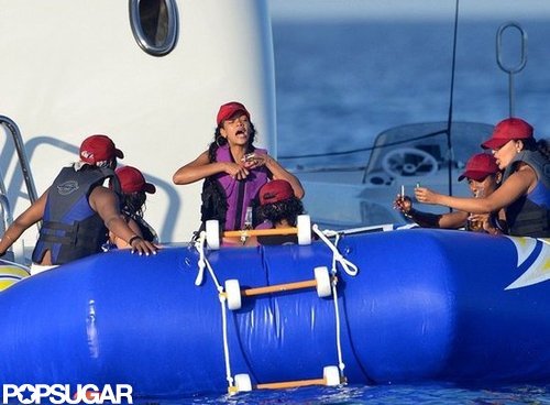 Bikini-Clad Rihanna Lets Loose on a Luxury Cruise Bikini-Clad Rihanna Lets Loose on a Luxury Cruise