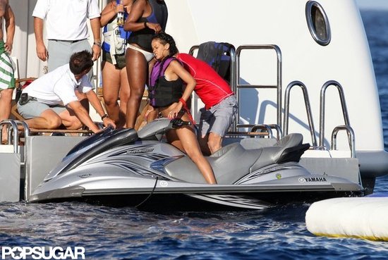 Bikini-Clad Rihanna Lets Loose on a Luxury Cruise Bikini-Clad Rihanna Lets Loose on a Luxury Cruise