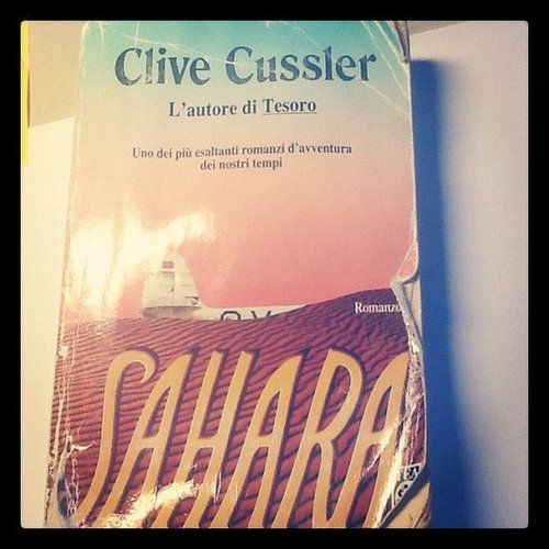 Maggiepaz is rereading Clive Cussler's Sahara. She says, "An Old Best seller, always good to have a laugh with."
Maggiepaz is rereading Clive Cussler's Sahara. She says, "An Old Best seller, always good to have a laugh with."