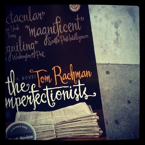 Dannyfeekes read Tom Rachman's The Imperfectionists while walking.
Dannyfeekes read Tom Rachman's The Imperfectionists while walking.