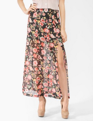 A slit plays double duty as a sexy and cooling detail on this pretty skirt.
Forever 21 Floral Print Maxi Skirt ($20)
A slit plays double duty as a sexy and cooling detail on this pretty skirt.
Forever 21 Floral Print Maxi Skirt ($20)