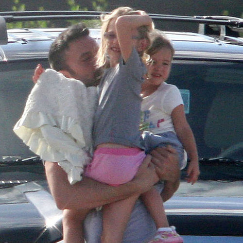 Ben Affleck Welcomes Jennifer Garner and Kids Violet, Seraphina and Samuel to Puerto Rico