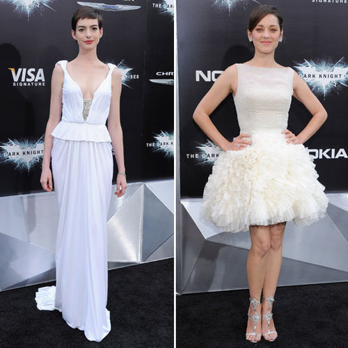 Who's Most Fab? Anne Hathaway Vs Marion Cotillard at The Dark Knight Rises New York Premiere