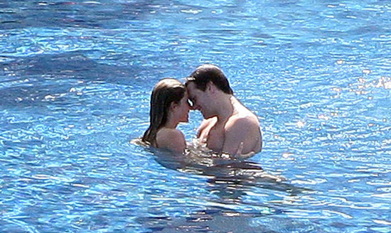 Gisele Bündchen and Tom Brady took a sexy swim in Mexico in January 2009.
Gisele Bündchen and Tom Brady took a sexy swim in Mexico in January 2009.