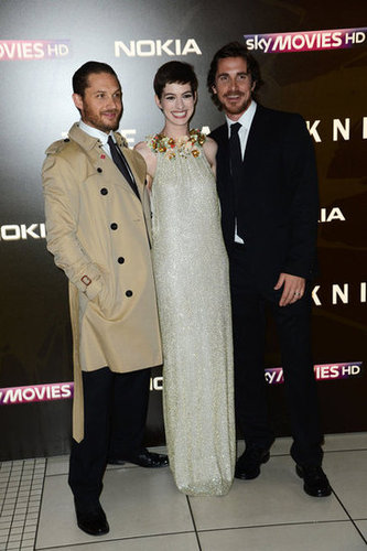 The Dark Knight Rises Stars Get Stylish For Their London Premiere The Dark Knight Rises Stars Get Stylish For Their London Premiere