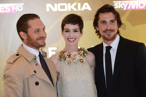 The Dark Knight Rises Stars Get Stylish For Their London Premiere The Dark Knight Rises Stars Get Stylish For Their London Premiere