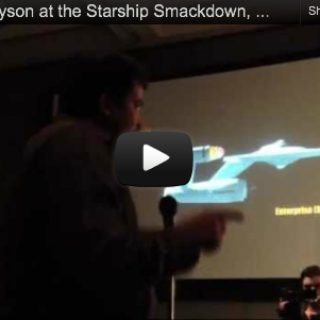 Neil deGrasse Tyson Debates Star Trek at Comic-Con