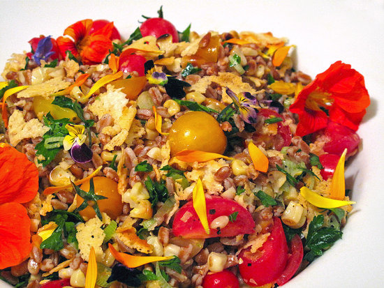 Toasted Farro Summer Salad 