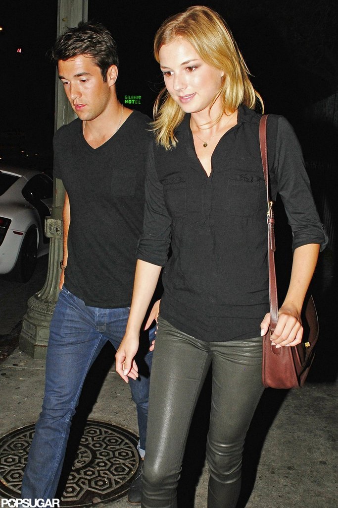Emily VanCamp and Josh Bowman were spotted leaving the LA club Playhouse. Emily VanCamp and Josh Bowman were spotted leaving the LA club Playhouse.