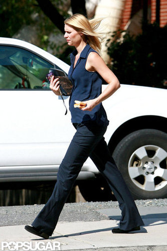 Pregnant Claire Danes is still hard at work for her show Homeland.
Pregnant Claire Danes is still hard at work for her show Homeland.