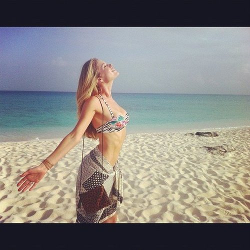 Doutzen Kroes took in the sunshine during a beach day.
Source: Instagram user doutzenkroes1
Doutzen Kroes took in the sunshine during a beach day.
Source: Instagram user doutzenkroes1