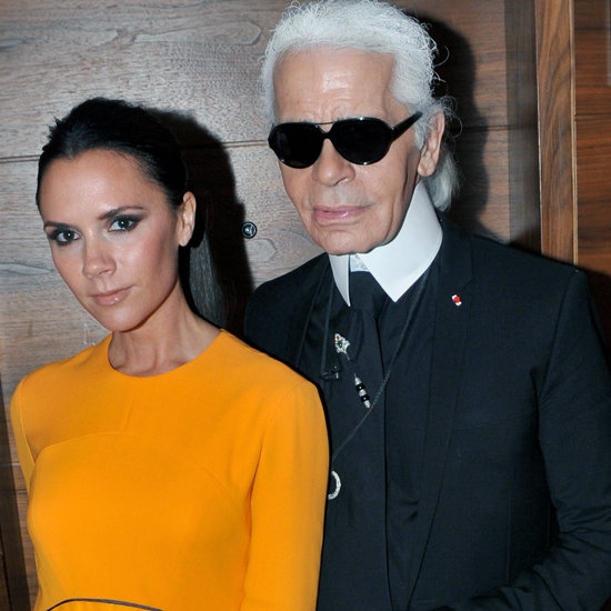 Victoria Beckham Shoots French Elle With Karl Lagerfeld Victoria Beckham Shoots French Elle With Karl Lagerfeld