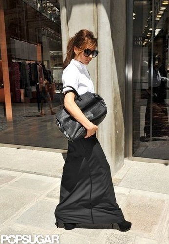 Victoria Beckham Shows Romeo the Shopping Ropes in France Victoria Beckham Shows Romeo the Shopping Ropes in France