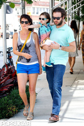Cobie Smulders Hits NYC With Her Daughter Cobie Smulders Hits NYC With Her Daughter