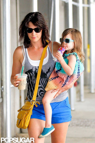 Cobie Smulders Hits NYC With Her Daughter Cobie Smulders Hits NYC With Her Daughter