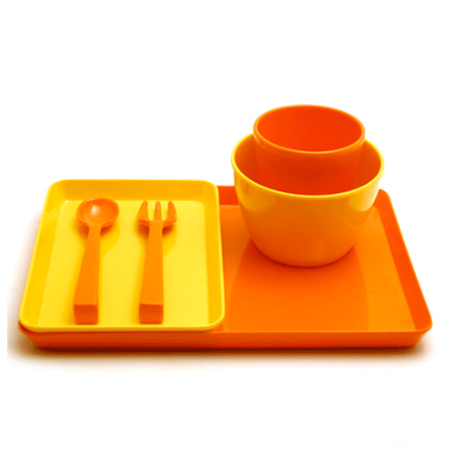 Not Neutral Melamine Dish Set ($24)