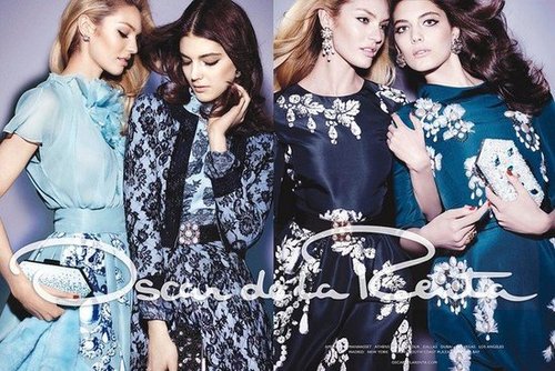 Oscar de la Renta Fall 2012 Ad Campaign Oscar de la Renta Fall 2012 Ad Campaign